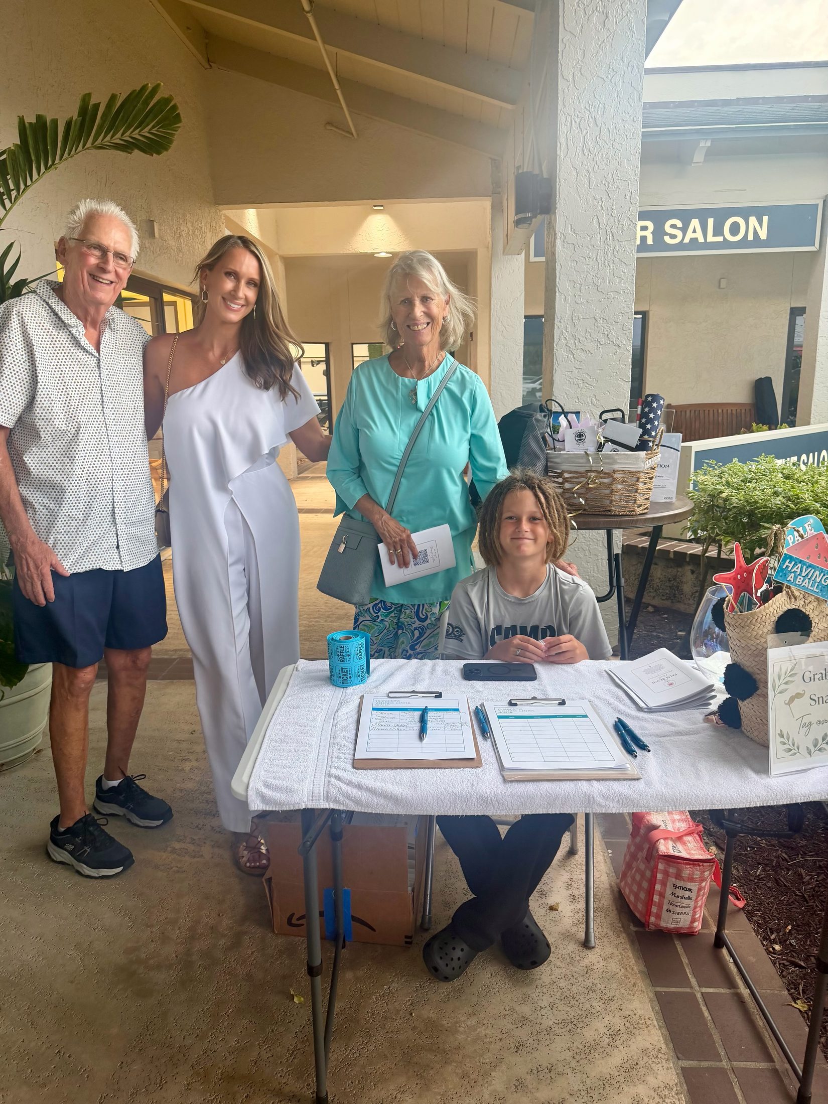 Kelly O’Shea with members at a Collective community event